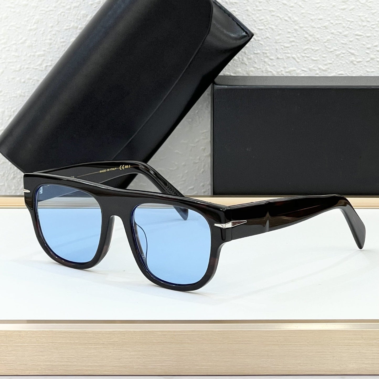 Cross-border European and American Fashion Sunglasses Women's Anti-ultraviolet Retro Plate Glasses High-end Men's Big-name Sunglasses