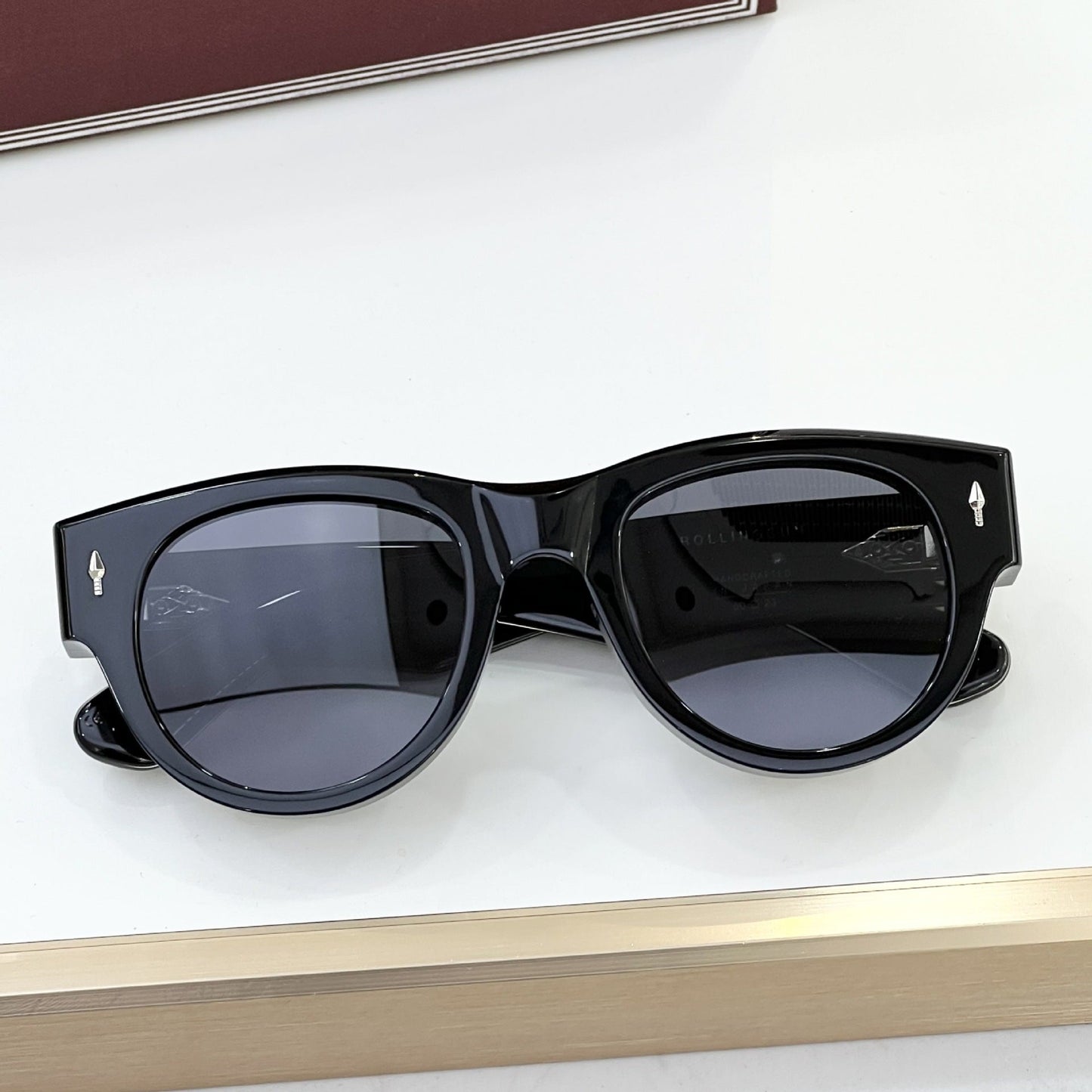 JACQ Cross-border Turquoise Handmade Glasses High-quality Sunglasses Men's Advanced Sense Big-name Sunglasses Women's UV Protection