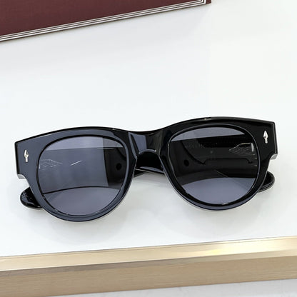 JACQ Cross-border Turquoise Handmade Glasses High-quality Sunglasses Men's Advanced Sense Big-name Sunglasses Women's UV Protection