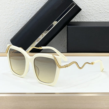 Cross-border SRC034M New Large-frame Sunglasses Women's High-end Fashion Retro Style Big-name Sunglasses UV Protection