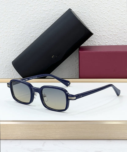 CAR New Rectangular Full Frame Simple Plate Personalized Sunglasses Men's and Women's Color-changing Sunglasses UV Protection CT0539S