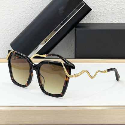 Cross-border SRC034M New Large-frame Sunglasses Women's High-end Fashion Retro Style Big-name Sunglasses UV Protection