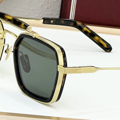 Cross-border JACQ Fashion Handmade Glasses Women's High-end Sense Big-name Sunglasses Men's UV-proof High-version Sunglasses Tide