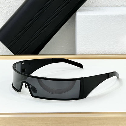 D New Fashion Design Headband Sunglasses Xiaohongshu Same Outdoor Sports Sunglasses High Sense of Tide Punk