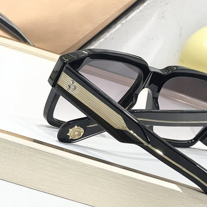 Cross-border JACQ European and American Fashion Sunglasses Men's High-end Square Plate Glasses Big-name Sunglasses Women's UV Protection