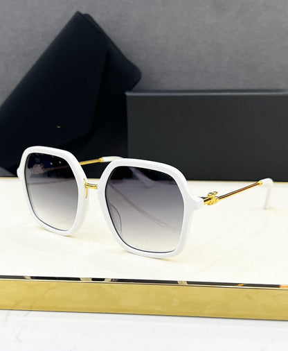 Dujia Fashion Sunglasses Women's High-end Sense, Large Frame and Thin European and American Popular Sunglasses Anti-ultraviolet DG4422