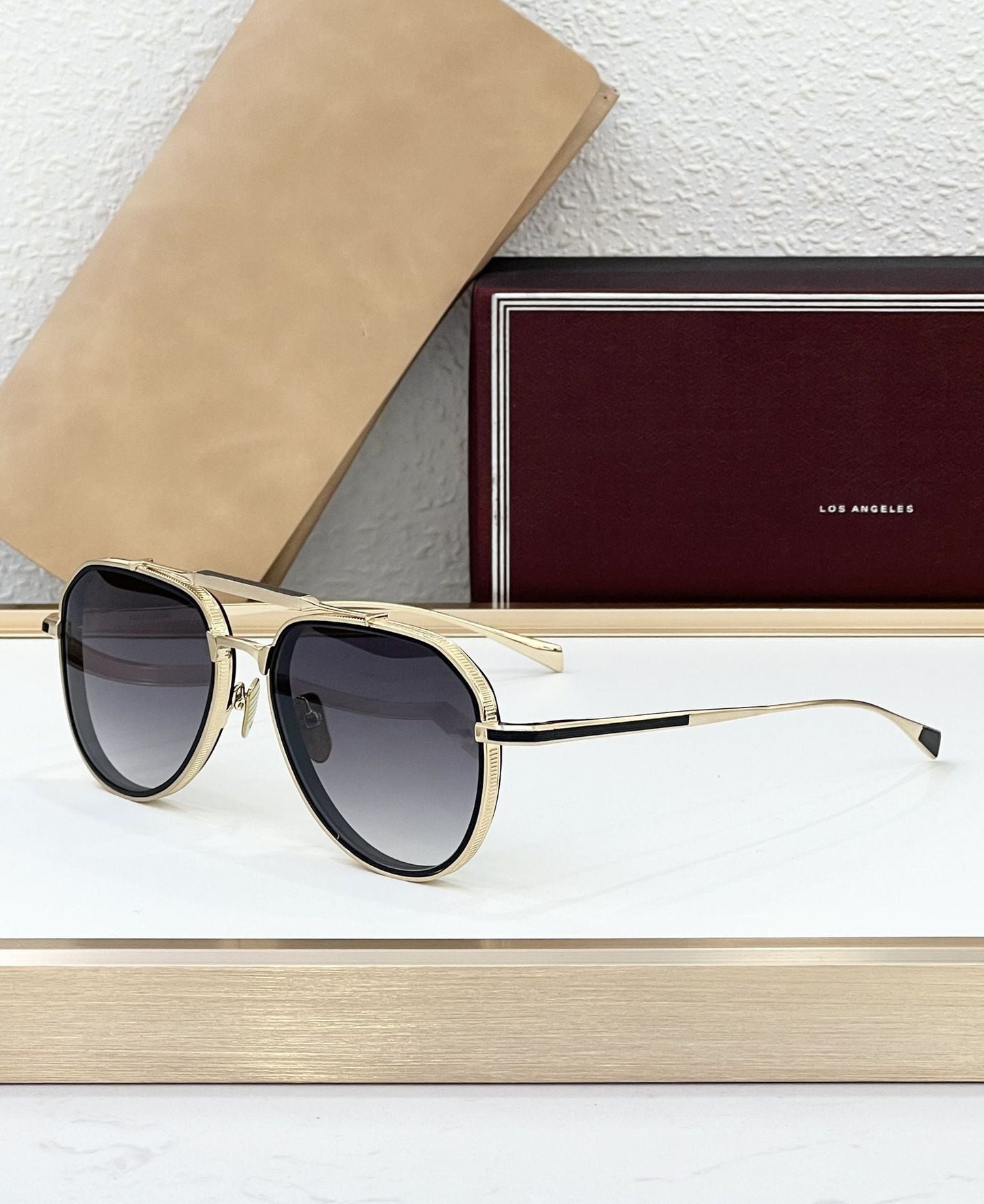 JACQ Cross-border Fashion Luxury Metal Frame Sunglasses High Version Men's and Women's Sunglasses UV Protection COMMANDER