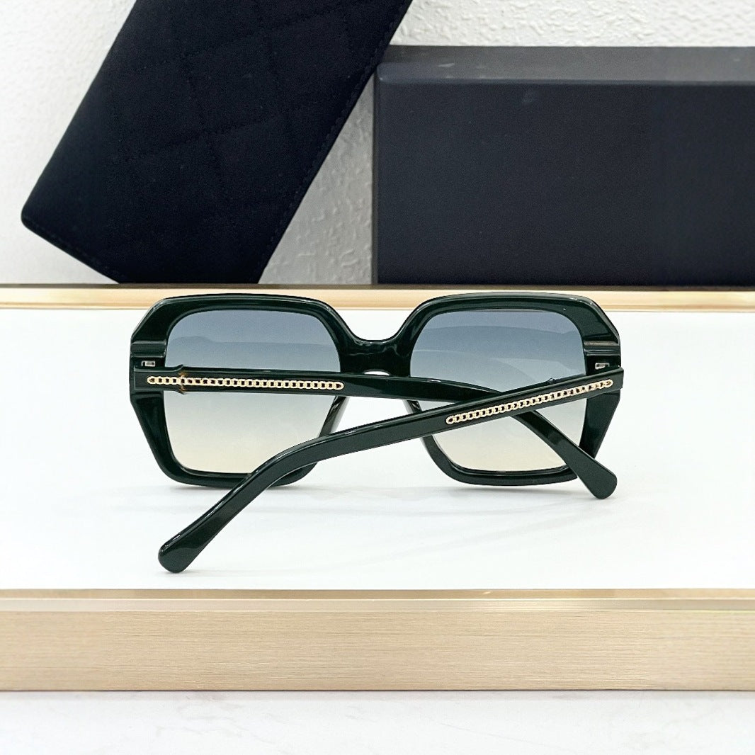 Cross-border Fashion Sunglasses Women's High-end Xiaoxiang Glasses 5918-S Trendy Street Photo Sunshade Sunglasses High Version