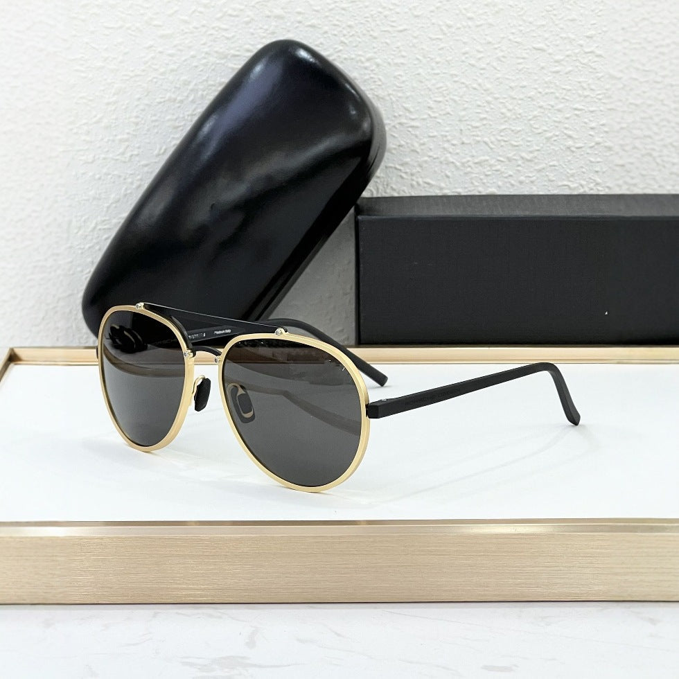 Cross-border Fashion Pilot Toad Frame Vacation Trendy Version Men Driving Women Sunglasses Sunglasses UV Protection P8972