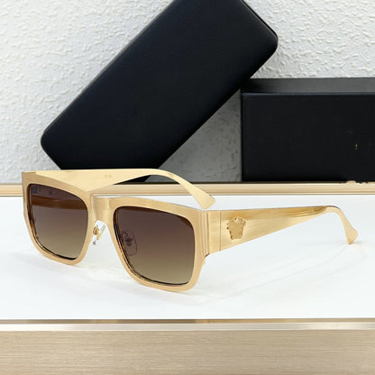 Cross-border Special Supply for Fan Family Personalized Box Sunglasses Men's Outdoor Sunshade Fashion Sunglasses Women's Advanced Sense of Anti-ultraviolet