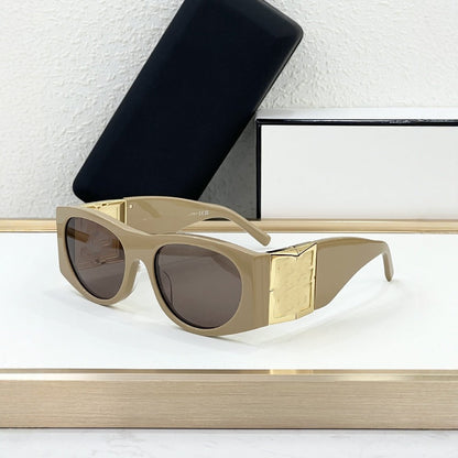 Cross-border European and American Fashion Versatile Sunglasses Men's Trend Large Frame Sunglasses Women's UV Protection Street Shot GV40028I