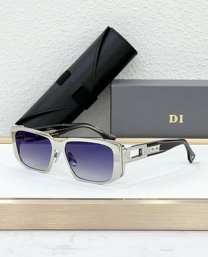 Cross-border DTS435 New Sunglasses Men's High-end Sense Fashion Versatile Box Sunglasses Women's High Version UV Protection