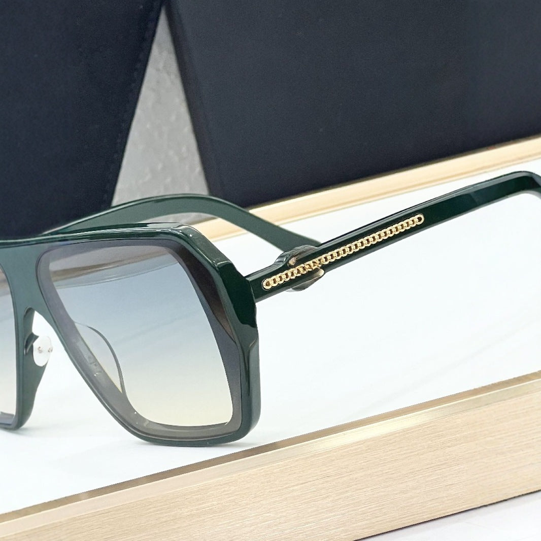 Cross-border Fashion Sunglasses Women's High-end Xiaoxiang Glasses 5918-S Trendy Street Photo Sunshade Sunglasses High Version