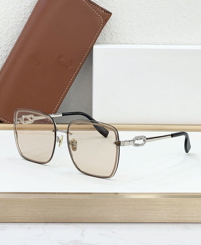 Cross-border European and American Arc de Triomphe new box fashion sunglasses men's high-end big-name sunglasses women's UV protection