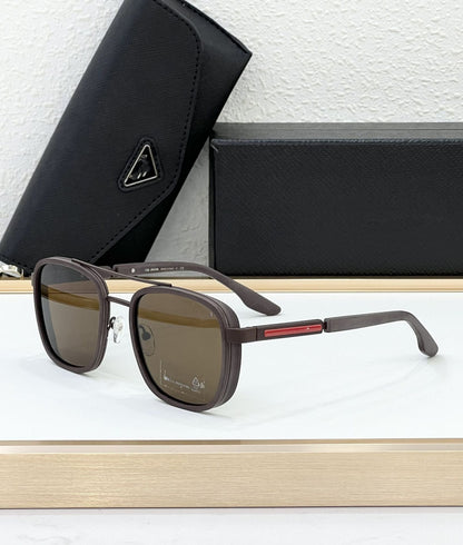 PRA Cross-border Simple and Versatile Classic Men's and Women's Fashion Sunglasses Large Frame Outdoor Sports Sunglasses SPR51XS