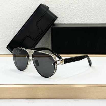 Cross-border European and American New Sunglasses Men's High-end Fashion Glasses High-version Big-name Sunglasses Women's UV Protection