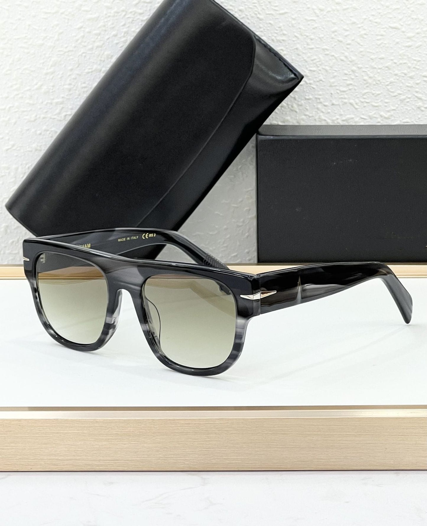 Cross-border European and American Fashion Sunglasses Women's Anti-ultraviolet Retro Plate Glasses High-end Men's Big-name Sunglasses