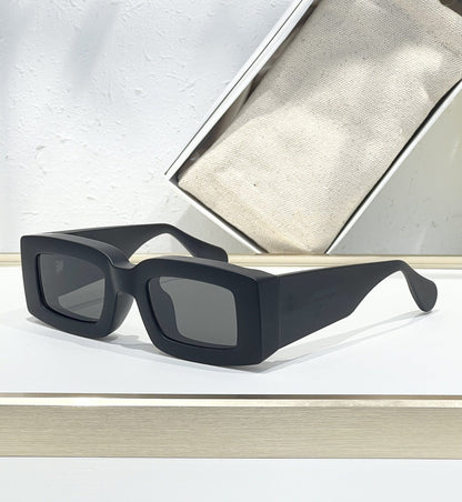 JACQU JAC235 TOP QUALITY Fashion Light Luxury Heavy Plate Square Vacation UV-proof Men's and Women's Sunglasses