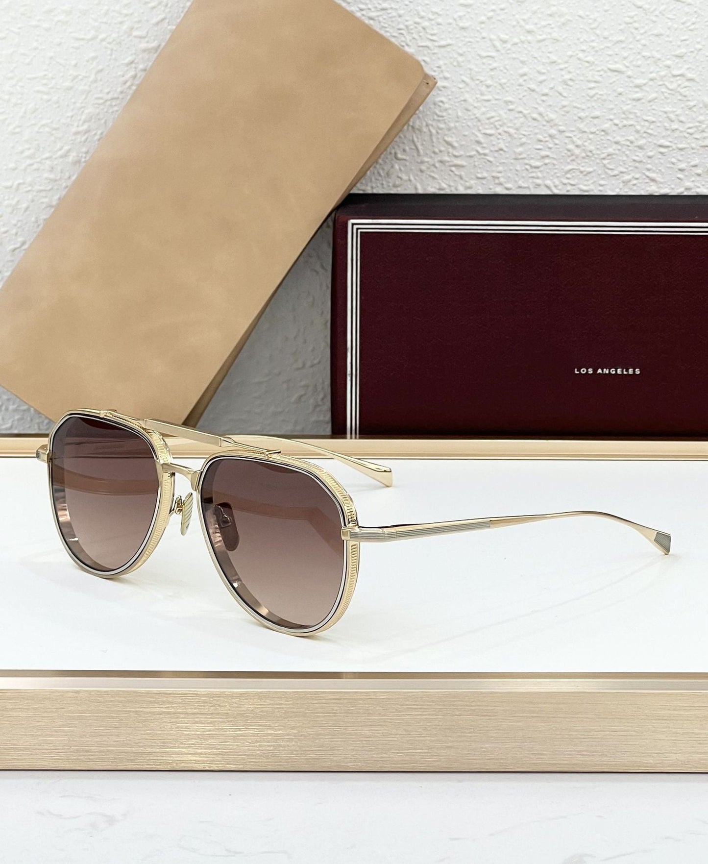 JACQ Cross-border Fashion Luxury Metal Frame Sunglasses High Version Men's and Women's Sunglasses UV Protection COMMANDER