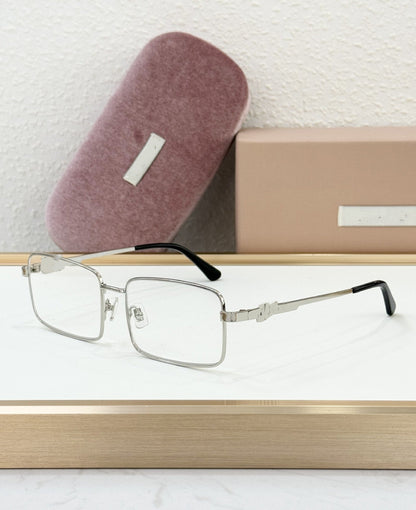 2025 New Product Home Sunglasses Women's High Sense Xiaohongshu INS Internet Celebrity Same Frame Metal Fashion Sunglasses