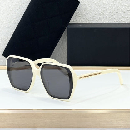 Cross-border Fashion Sunglasses Women's High-end Xiaoxiang Glasses 5918-S Trendy Street Photo Sunshade Sunglasses High Version