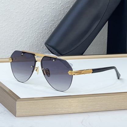Cross-border New Toad Glasses Men's High-end Sunglasses MAY Fashion Trend UV-proof Sunglasses High Version