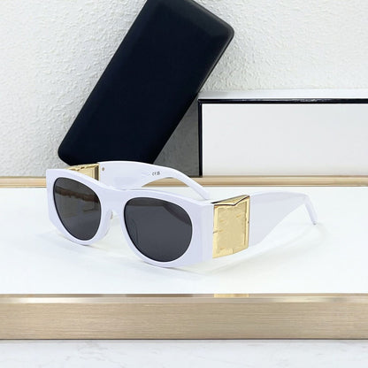 Cross-border European and American Fashion Versatile Sunglasses Men's Trend Large Frame Sunglasses Women's UV Protection Street Shot GV40028I