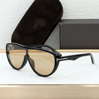 Cross-border European and American Fashion Sunglasses Men's High-end Sense Personalized Large-frame Toad Glasses Big-name Sunglasses Women's UV Protection