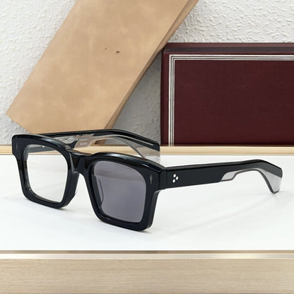 Cross-border JACQ New Fashion Box Sunglasses Men's High-end Sense Retro Versatile Sunscreen Sunglasses Women's UV Protection