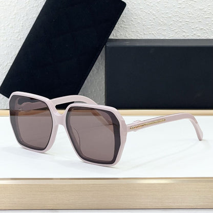 Cross-border Fashion Sunglasses Women's High-end Xiaoxiang Glasses 5918-S Trendy Street Photo Sunshade Sunglasses High Version