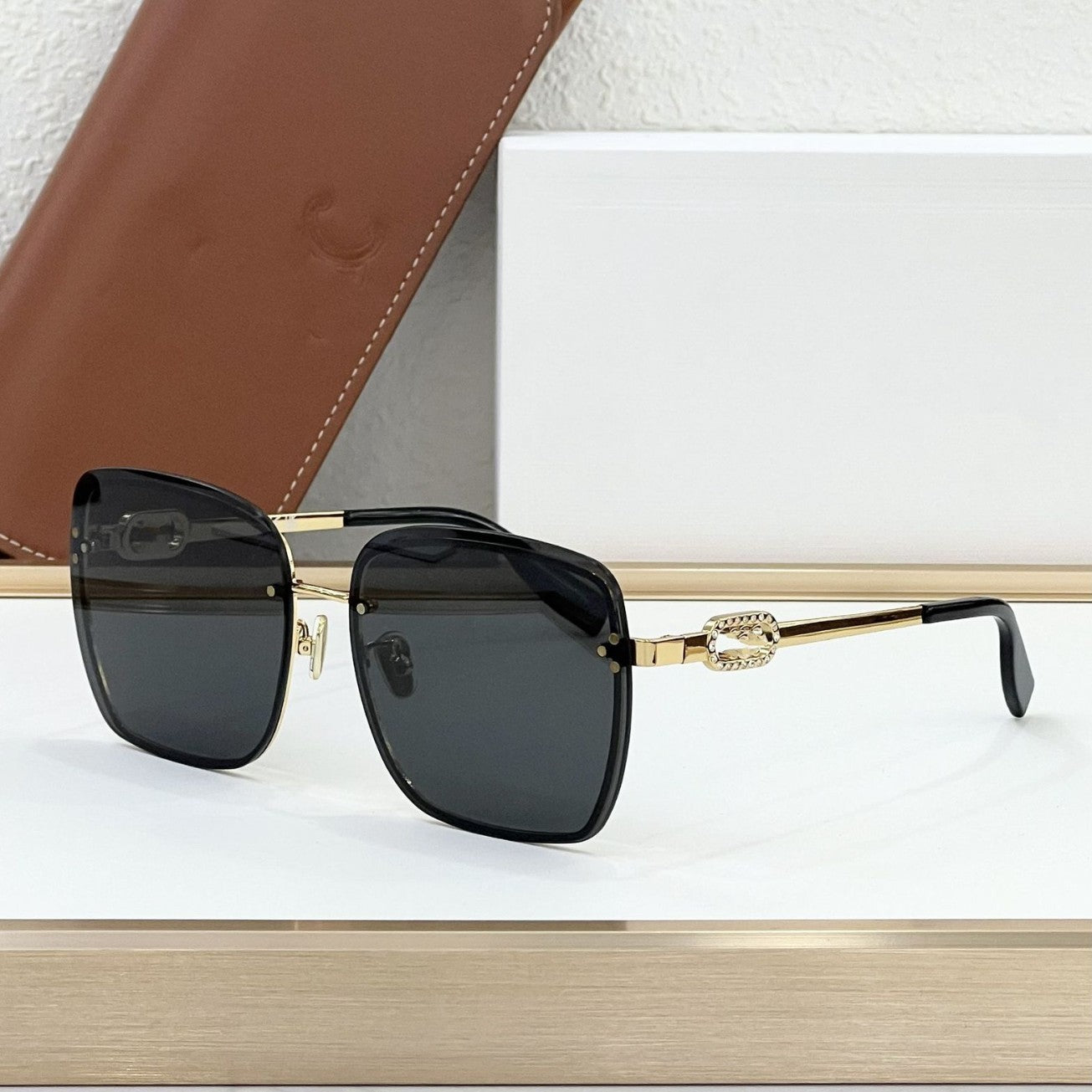 Cross-border European and American Arc de Triomphe new box fashion sunglasses men's high-end big-name sunglasses women's UV protection