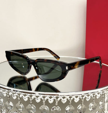 Park Caiying Same Style, High-quality Cat Eye Sunglasses Women's Cross-border Versatile Fashion Sunglasses UV Protection SL634