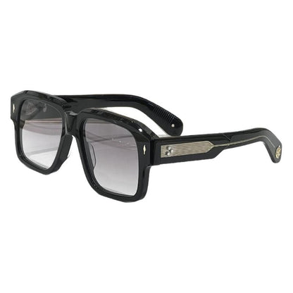 Cross-border JACQ European and American Fashion Sunglasses Men's High-end Square Plate Glasses Big-name Sunglasses Women's UV Protection