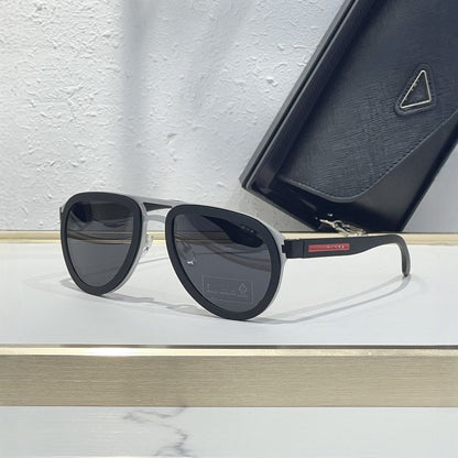 PRA Cross-border Fashion Toad Round Sports Classic Red Label Men's Sunglasses Ultra-light Outdoor Women's Sunglasses SPR56XS