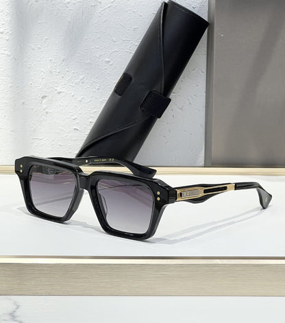 Cross-border Europe, America, Luxury Fashion High-end Sunglasses Japanese-style Vacation Square Men's and Women's Sunglasses Party DTX459