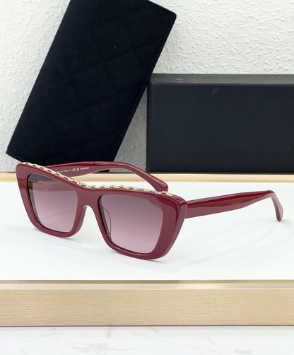 Cross-border Plate Butterfly Cat Eye Sunglasses Women's High-quality Fashion Sunglasses Trendy Sunshade UV-proof Glasses