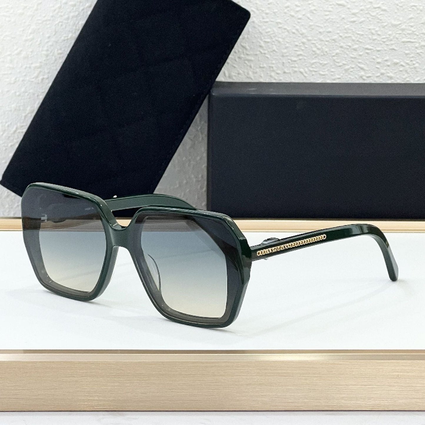 Cross-border Fashion Sunglasses Women's High-end Xiaoxiang Glasses 5918-S Trendy Street Photo Sunshade Sunglasses High Version