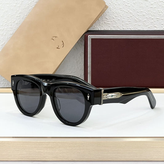 JACQ Cross-border Turquoise Handmade Glasses High-quality Sunglasses Men's Advanced Sense Big-name Sunglasses Women's UV Protection