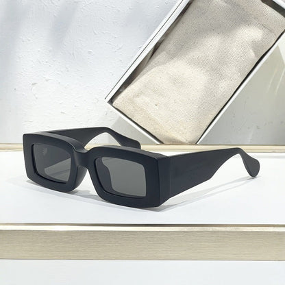 JACQU JAC235 TOP QUALITY Fashion Light Luxury Heavy Plate Square Vacation UV-proof Men's and Women's Sunglasses