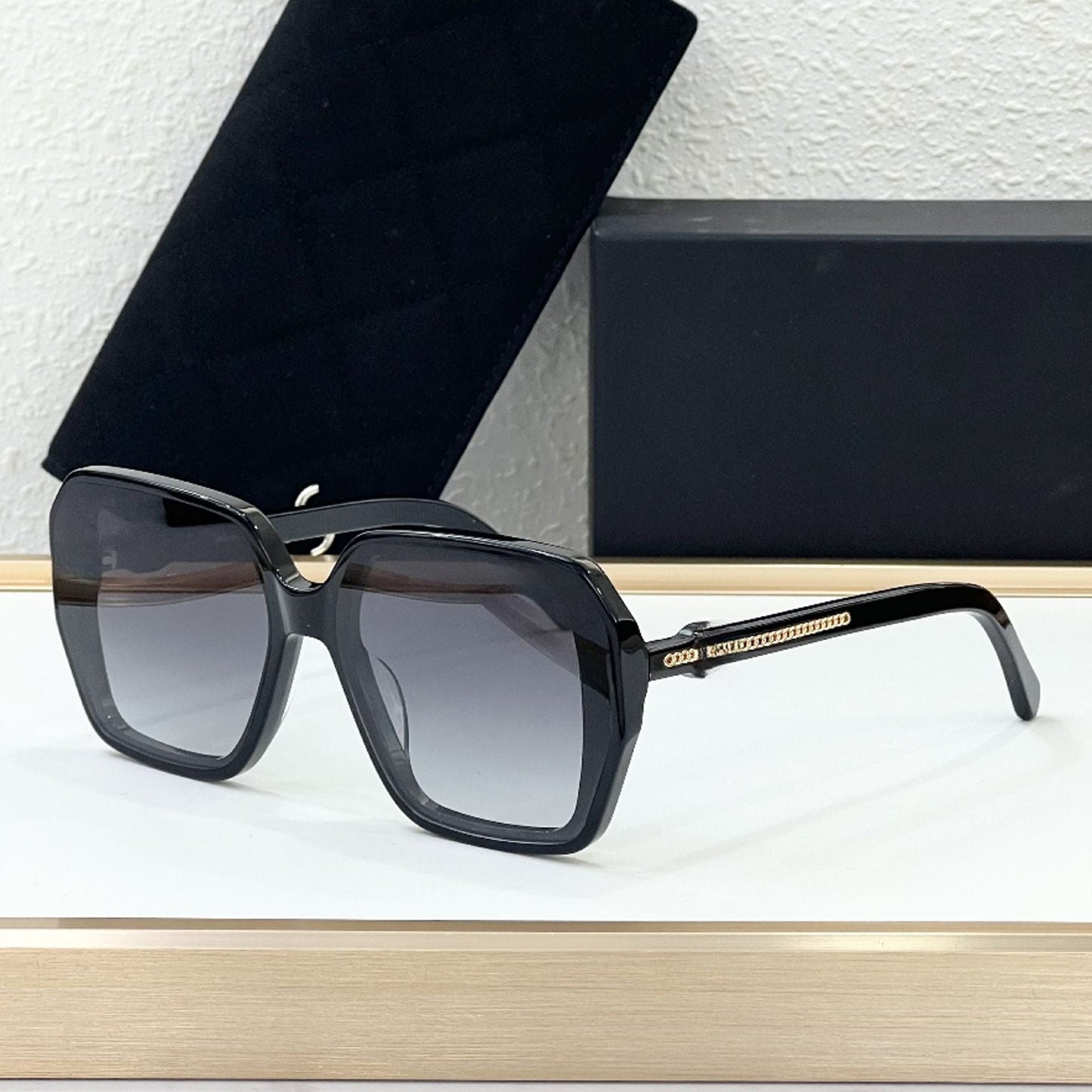 Cross-border Fashion Sunglasses Women's High-end Xiaoxiang Glasses 5918-S Trendy Street Photo Sunshade Sunglasses High Version