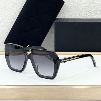 Cross-border Fashion Sunglasses Women's High-end Xiaoxiang Glasses 5918-S Trendy Street Photo Sunshade Sunglasses High Version