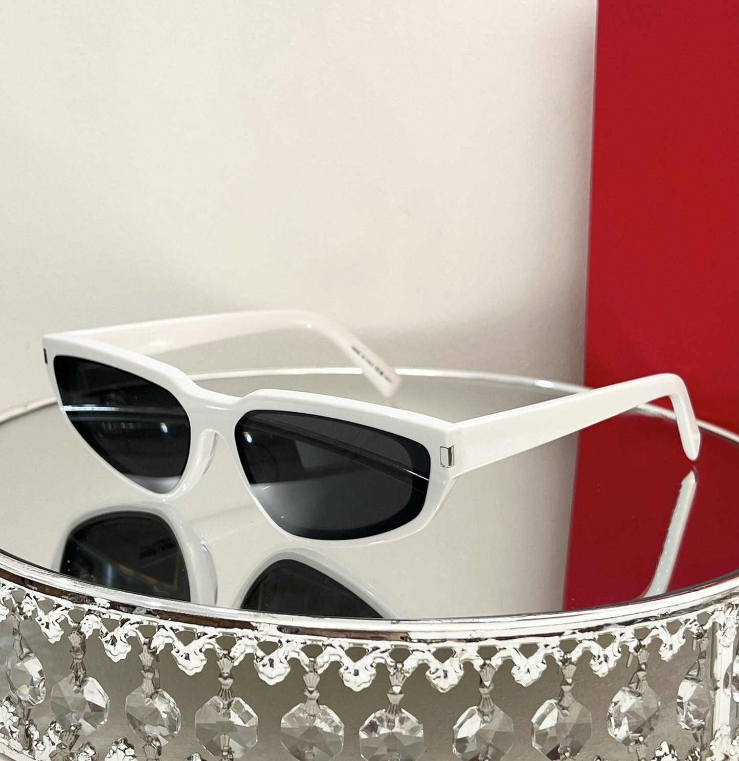 Park Caiying Same Style, High-quality Cat Eye Sunglasses Women's Cross-border Versatile Fashion Sunglasses UV Protection SL634