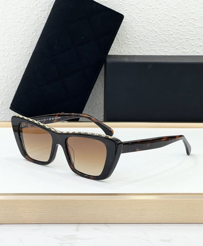 Cross-border Plate Butterfly Cat Eye Sunglasses Women's High-quality Fashion Sunglasses Trendy Sunshade UV-proof Glasses