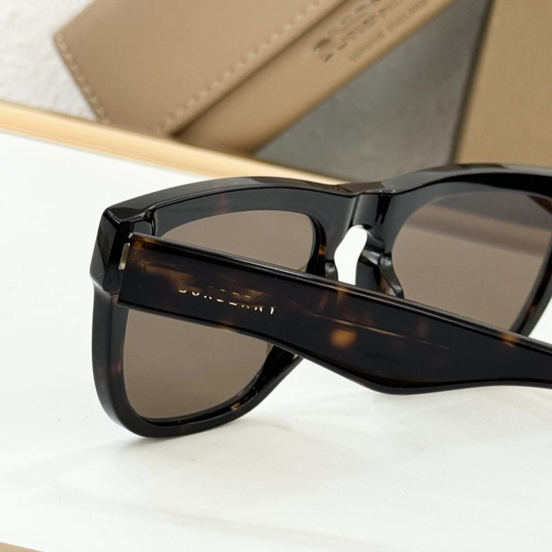 Cross-border Exclusive Supply of European and American Style Ins Personalized Sunglasses Women's High-end Plate Fashion Sunglasses Trendy Men UV Protection