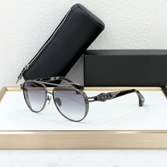 Croix Cross-border Titanium Edition Metal Sunglasses High-end Luxury Sunglasses Men's Party Street Shooting Cool Trend CH8308