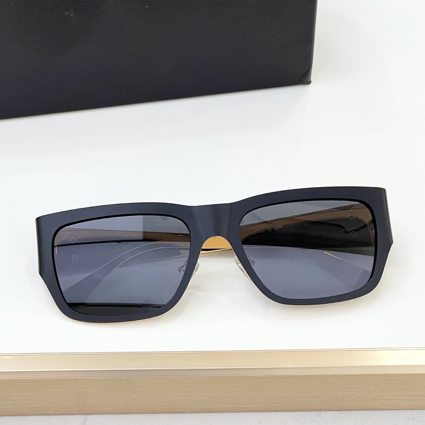 Cross-border Special Supply for Fan Family Personalized Box Sunglasses Men's Outdoor Sunshade Fashion Sunglasses Women's Advanced Sense of Anti-ultraviolet