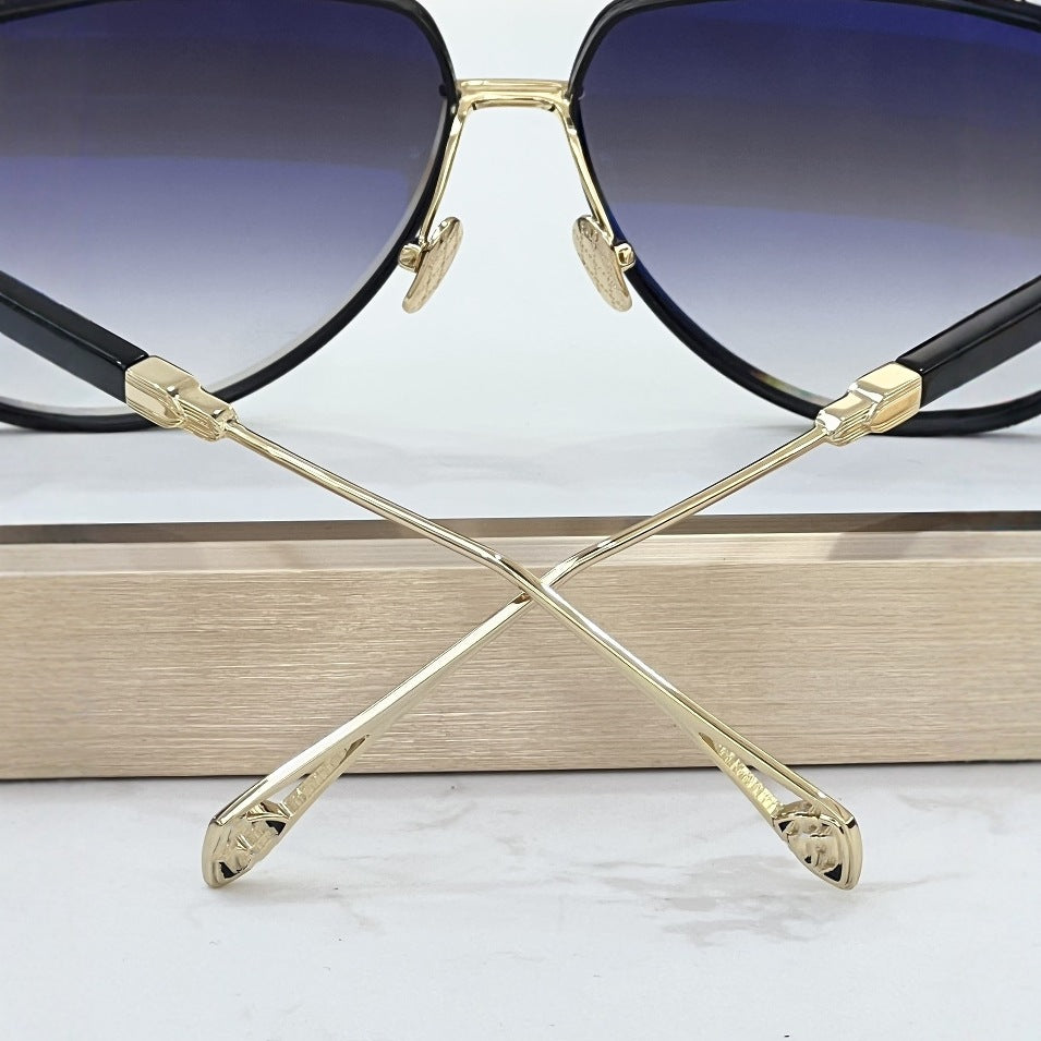 Cross-border MAY New Fashion Sunglasses Men's High-end Classic Toad Glasses Big-name Sunglasses Women's UV Protection