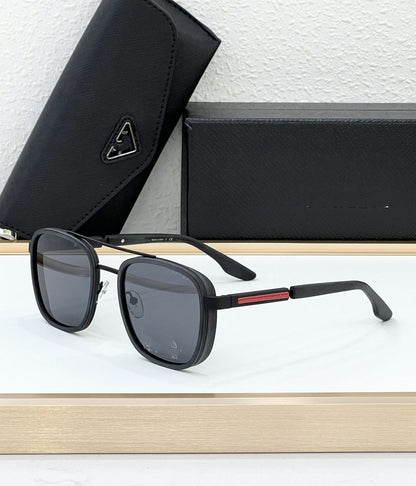 PRA Cross-border Simple and Versatile Classic Men's and Women's Fashion Sunglasses Large Frame Outdoor Sports Sunglasses SPR51XS