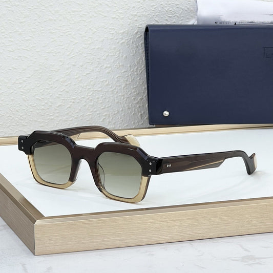 Cross-border SLOW DOWN Fashion Box Sunglasses Men's Premium Personality Sheet Sunglasses Women's UV Protection