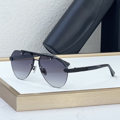Cross-border New Toad Glasses Men's High-end Sunglasses MAY Fashion Trend UV-proof Sunglasses High Version